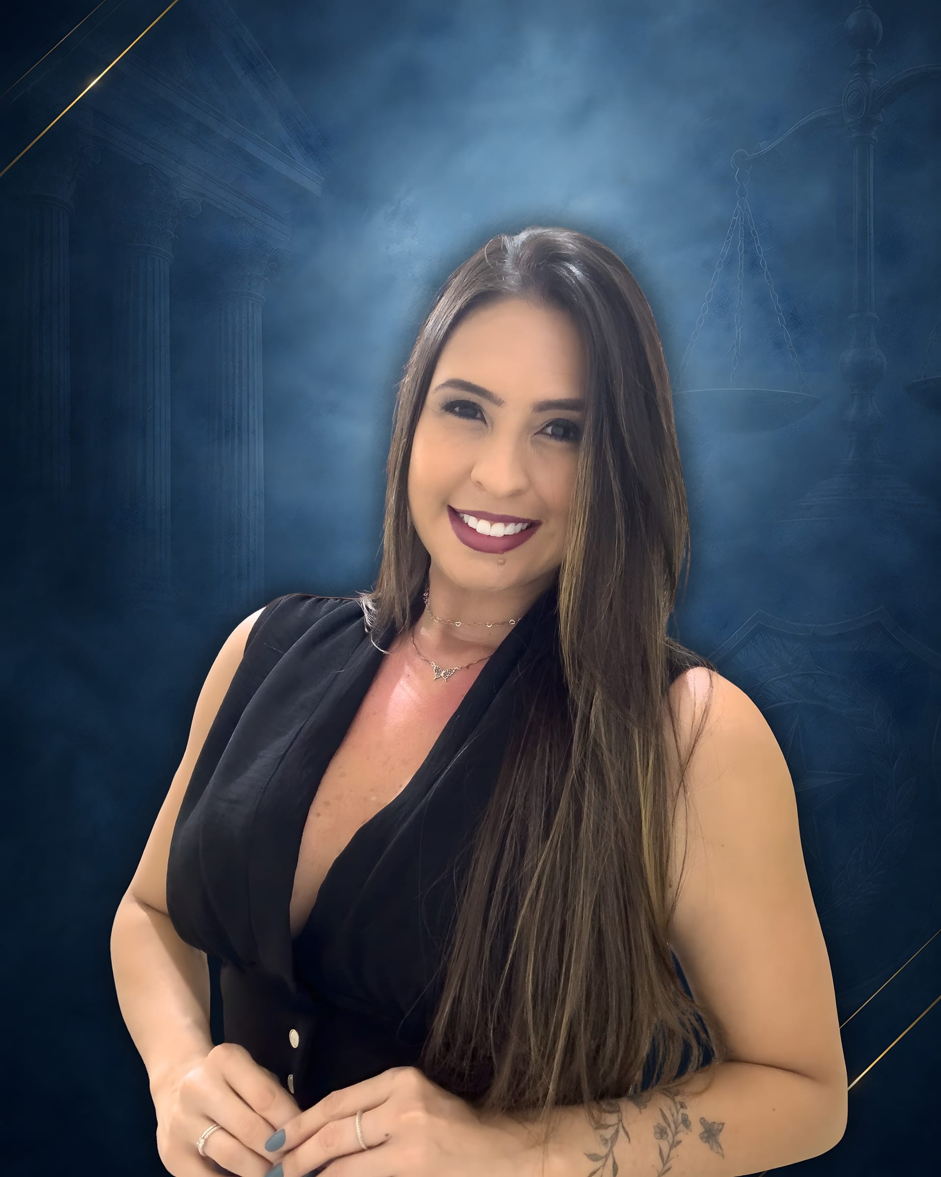 Retrato da professora Suelen Almeida